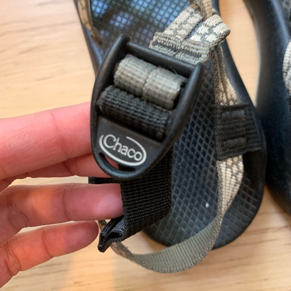 Chaco Double Strap Sandal Grey Pattern - image 3